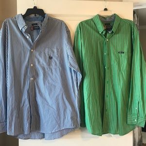 Men’s Chaps Easy Care Long sleeve button down XXL